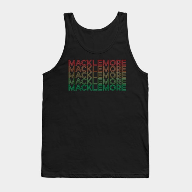 arjunthemaniac, Macklemore Tank Top by arjunthemaniac